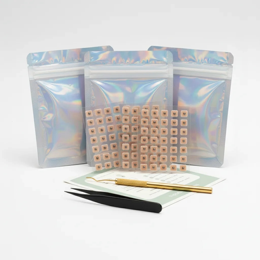 3 Packs, Balance Routine Includes Tweezers + Chart